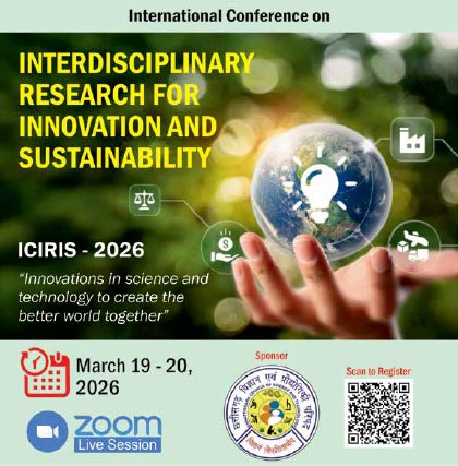 International Conference on Interdisciplinary Research for Innovation and Sustainability (ICIRIS-2026)