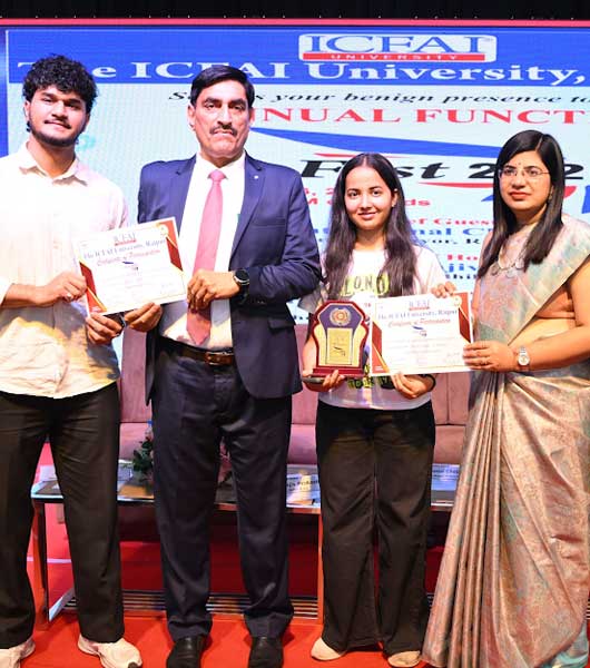 ICFAI University raipur library and learning resource center