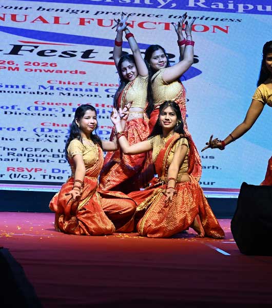 ICFAI University raipur student hostel accommodation